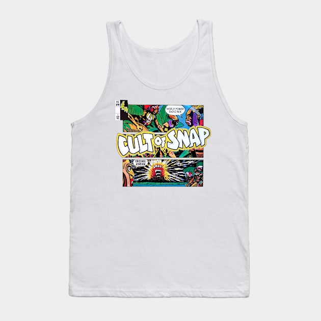 Snap`- The cult of snap dance music 90s collector Tank Top by BACK TO THE 90´S